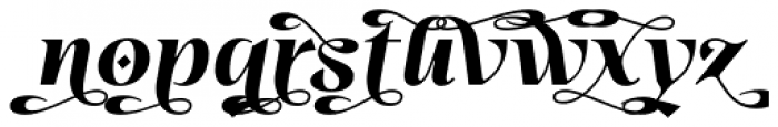 Eirlys Swash Bold Italic Font LOWERCASE