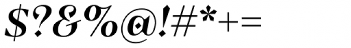 Eirlys Swash Semi Bold Italic Font OTHER CHARS