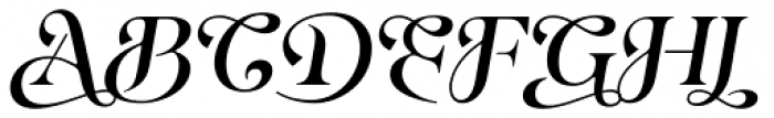 Eirlys Swash Semi Bold Italic Font UPPERCASE