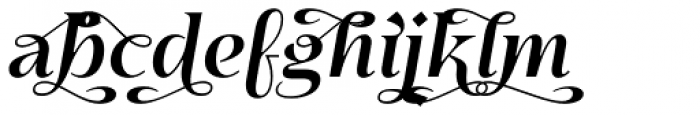 Eirlys Swash Semi Bold Italic Font LOWERCASE