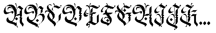 Eisenhardt Pro Font UPPERCASE