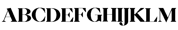 Eiko 7 Font UPPERCASE