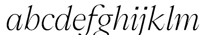 Eiko Italic 2 FONT