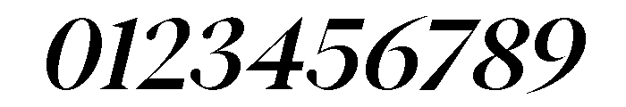 Eiko Italic 5 Font OTHER CHARS