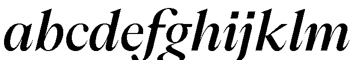 Eiko Italic 5 FONT