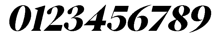 Eiko Italic 7 Font OTHER CHARS