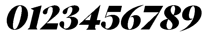 Eiko Italic 8 Font OTHER CHARS