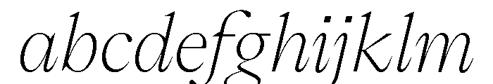Eiko Italic FONT