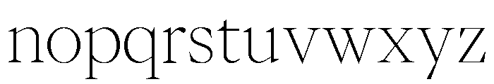 Eiko Font LOWERCASE