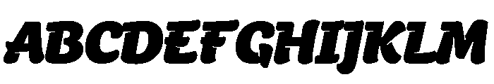 Ekamai Extra Bold Font UPPERCASE