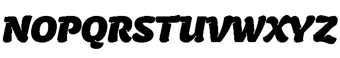 Ekamai Extra Bold Font UPPERCASE