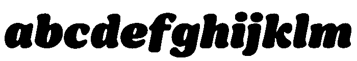 Ekamai Heavy Italic FONT