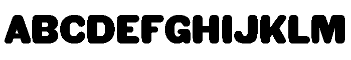 Ekamai Heavy Font UPPERCASE