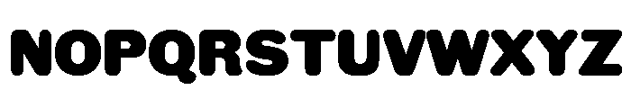 Ekamai Heavy Font UPPERCASE