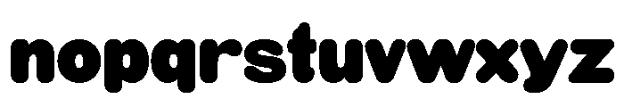 Ekamai Heavy Font LOWERCASE