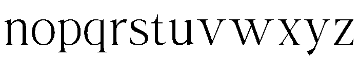 Ekegie Regular Font LOWERCASE