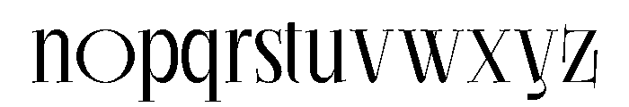 Ekgiero Regular Font LOWERCASE