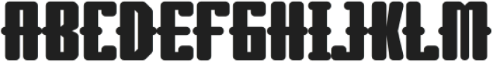 EKISO Regular otf (400) Font UPPERCASE