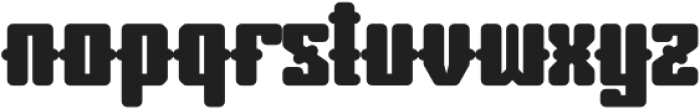EKISO Regular otf (400) Font LOWERCASE
