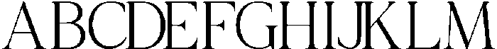 Ekegie Regular otf (400) Font UPPERCASE