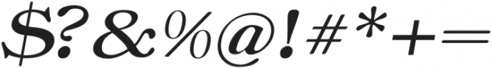 Ekorre Regular Italic otf (400) Font OTHER CHARS