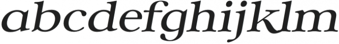 Ekorre Regular Italic otf (400) Font LOWERCASE