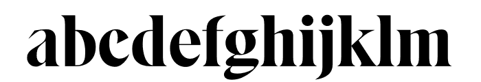 Eksell Display Large Font LOWERCASE