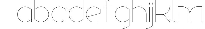 Ekela 42 Font LOWERCASE