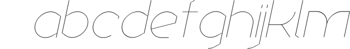 Ekela 45 Font LOWERCASE