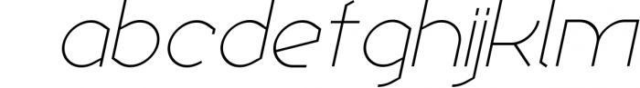 Ekela 46 Font LOWERCASE