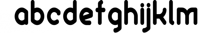 Ekela Circle 12 Font LOWERCASE