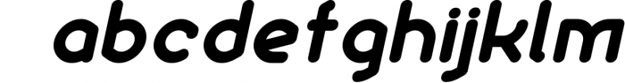 Ekela Circle 15 Font LOWERCASE