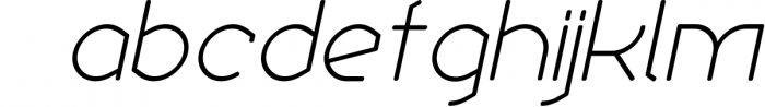 Ekela Circle 17 Font LOWERCASE