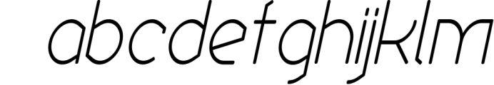 Ekela Circle 18 Font LOWERCASE