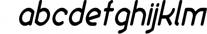 Ekela Circle 25 Font LOWERCASE