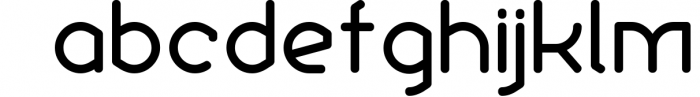 Ekela Circle 36 Font LOWERCASE