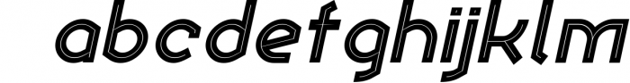 Ekela Punch 5 Font LOWERCASE