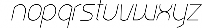 Ekela Round 28 Font LOWERCASE