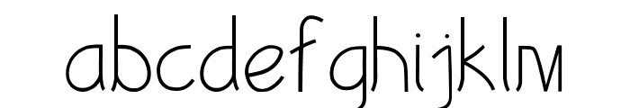 Eksotika Regular Font LOWERCASE