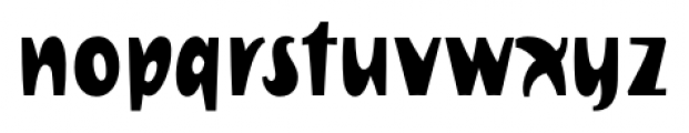 Ekistra Regular Font LOWERCASE