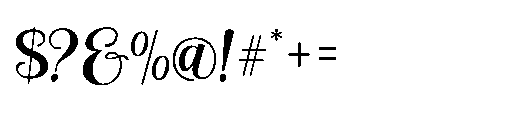 Ekatila Font OTHER CHARS