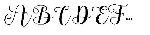 Ekatila Font UPPERCASE