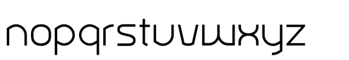 Ekela Light Font LOWERCASE