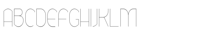 Ekela Thin Condensed Font UPPERCASE