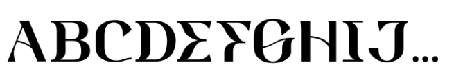 Ekelon Medium Font UPPERCASE