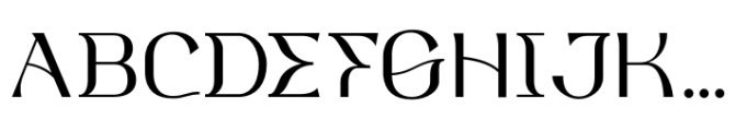 Ekelon Normal Font UPPERCASE