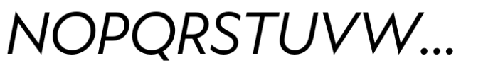 Ekster Italic Font UPPERCASE