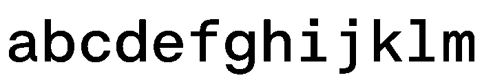 EKBaumerMono Medium FONT