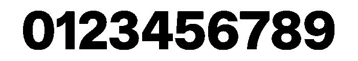 EKBaumerUniwidth Black Font OTHER CHARS