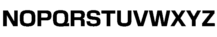EKModena Bold Font UPPERCASE